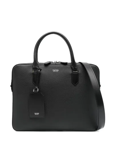 Tom Ford Elliot City Zip-top Handle Briefcase