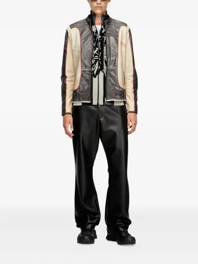 L-EVERT 皮质机车夹克