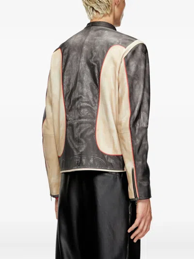 L-EVERT 皮质机车夹克