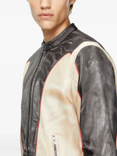 L-EVERT 皮质机车夹克