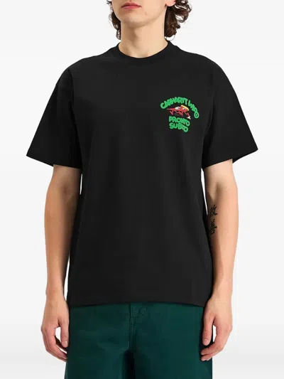 Carhartt Wip Short Sleeve Pronto T Shirt Black In Black