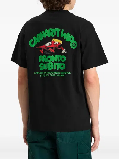 Carhartt Wip Short Sleeve Pronto T Shirt Black In Black