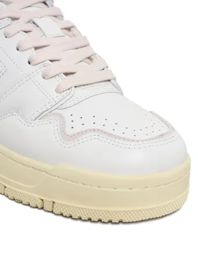 Autry White Leather Clc Sneakers In White