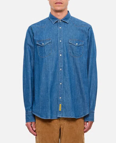 Bd Baggies Alfred Denim Shirt Jacket In Blue