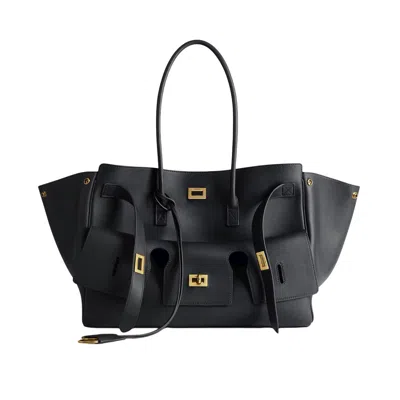 Balenciaga Black Bel Air Carry All Tote