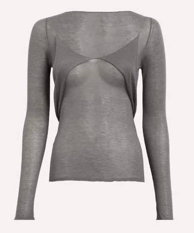 Paloma Wool Clyo Crewneck Sweater Clothing In Gray