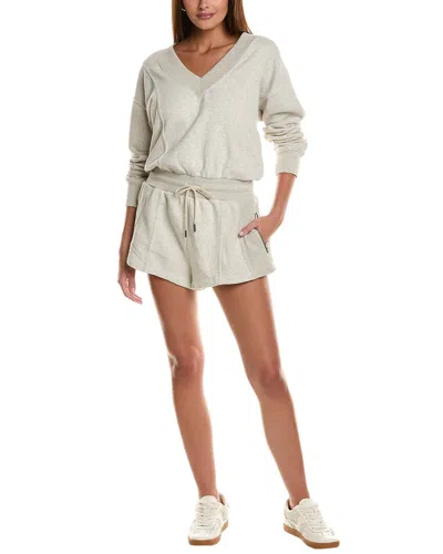Free People Intercept Romper In Neutral