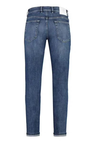 Pt Torino Indie Slim Fit Jeans In Blue
