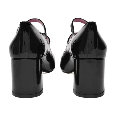 Carel Paris Elegant High-heeled Mary Jane With Adjustable Straps In Black