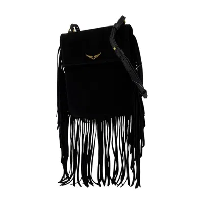 Zadig & Voltaire Zadig&voltaire Rockson Nano Crossbody In Black