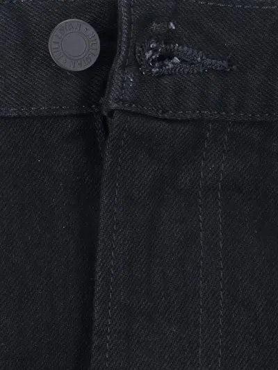 Nili Lotan High Waist Bootcut Jeans In Black