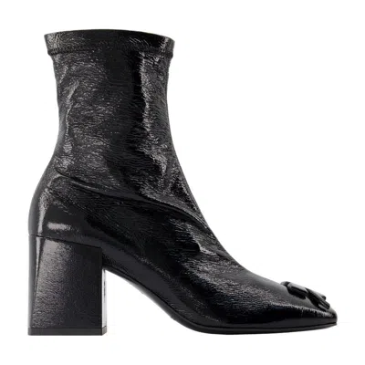 Courrèges Reedition Ankle Boots In Black
