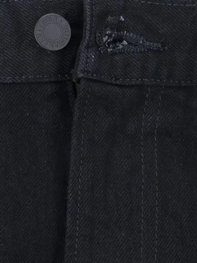 Nili Lotan High Waist Bootcut Jeans In Black