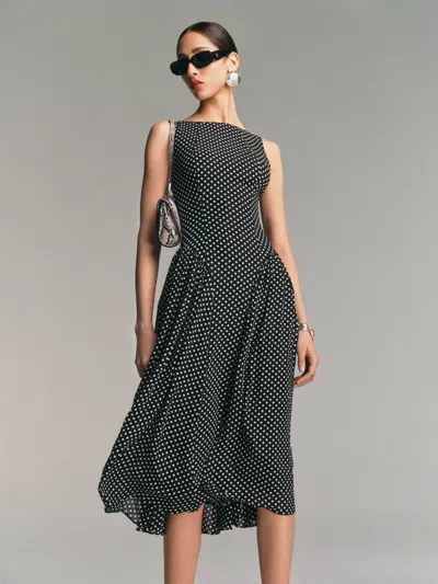 Reformation Robe Anelis In Black