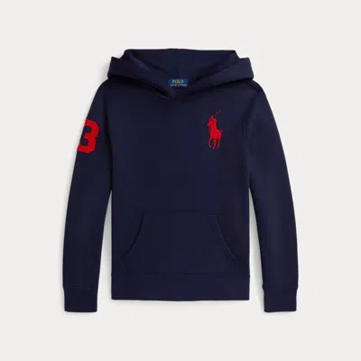 Polo Ralph Lauren Ralph Lauren Big Pony Fleece Hoodie In Black