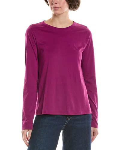 Eileen Fisher T-shirt In Purple