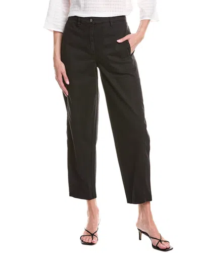 Eileen Fisher Ankle Lantern Pant In Black