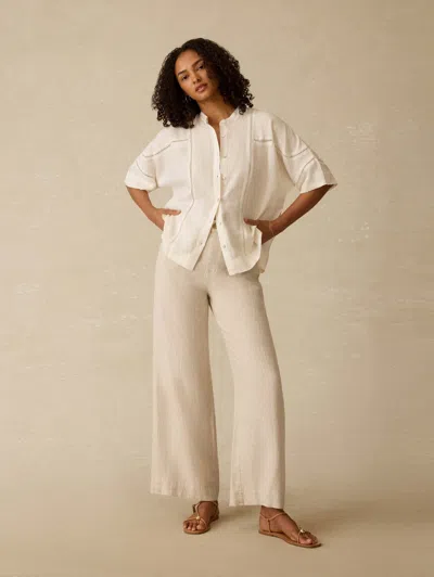 Faherty Luna Top In Neutral