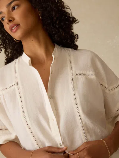 Faherty Luna Top In Neutral