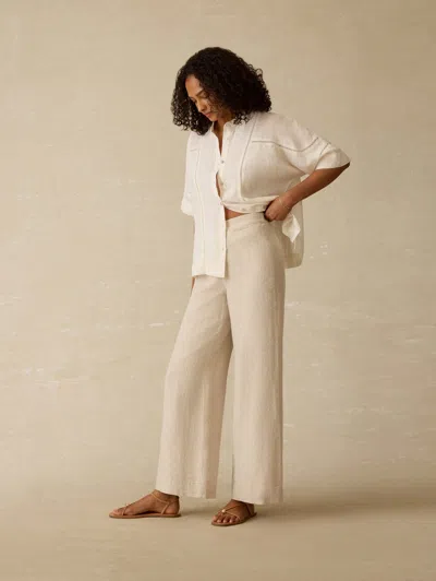 Faherty Luna Top In Neutral