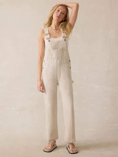 Faherty Twill Linen Overall