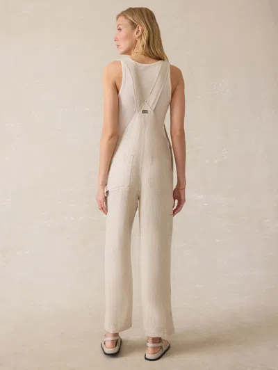 Faherty Twill Linen Overall