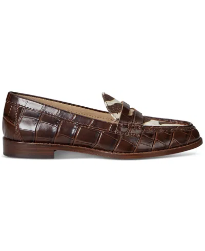 Ralph Lauren Women's Wynnie Loafers In Brown