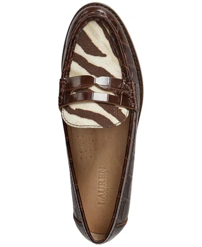 Ralph Lauren Women's Wynnie Loafers In Brown