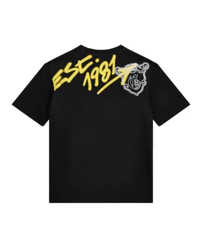 Guess Big Boys Oversize Short Sleeve T-shirt In Black