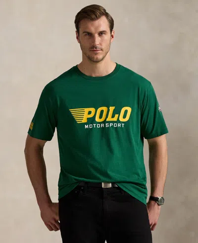 Polo Ralph Lauren Men's Big & Tall Jersey Graphic T-shirt In Green