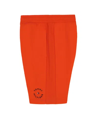 Tommy Hilfiger Big Boys Fleece Essentials Shorts In Orange