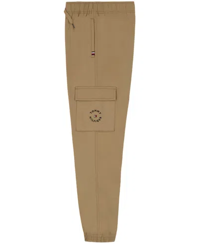 Tommy Hilfiger Little And Toddler Boys Tommy Cargo Joggers In Brown