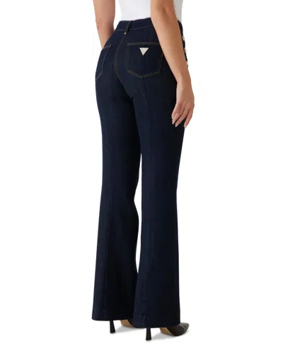 Guess Women's New Faye High-rise Bootcut Jeans In Blue