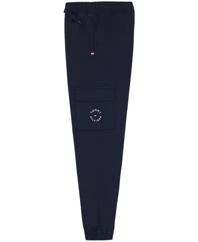 Tommy Hilfiger Little And Toddler Boys Tommy Cargo Joggers In Blue