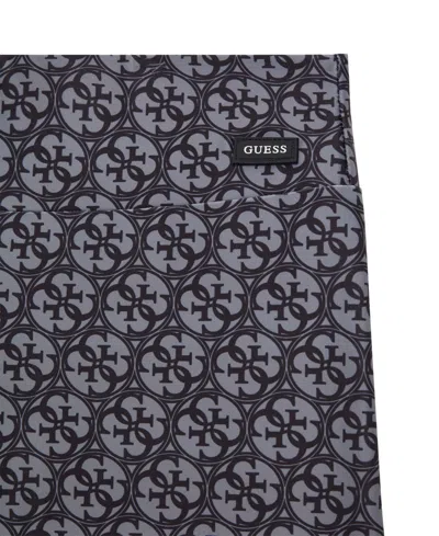 Guess Big Girl Printed Biker Shorts In Gray