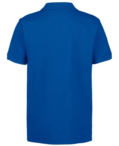 Tommy Hilfiger Big Boys Stretch Polo Shirt In Blue