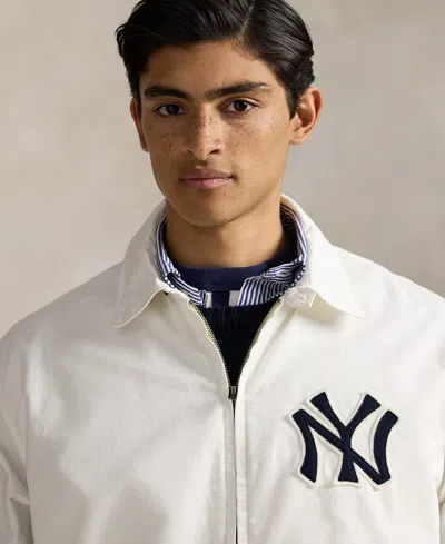 Polo Ralph Lauren Unisex Yankees Chino Jacket In Neutral