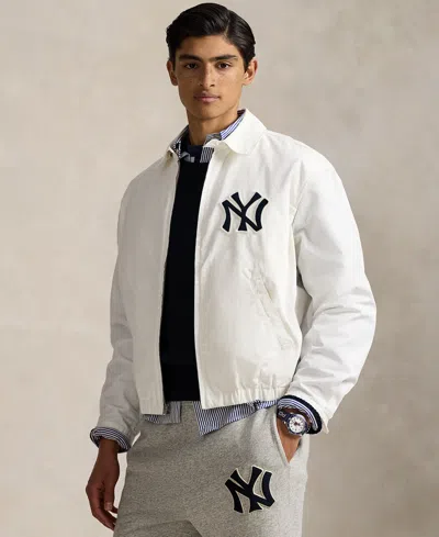Polo Ralph Lauren Unisex Yankees Chino Jacket In Neutral