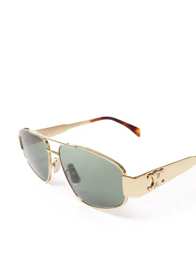 Celine Triomphe Metal 03 Metal Sunglasses
