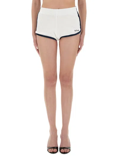 Mc2 Saint Barth Shorts "francine" In White