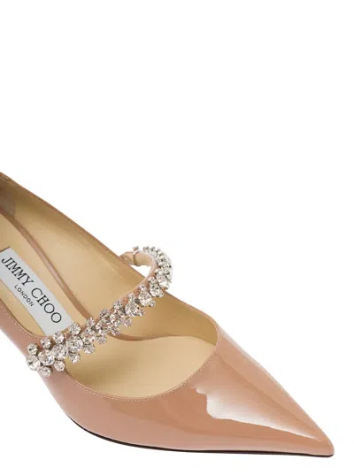 Jimmy Choo Bing Pump 65 In Nude
