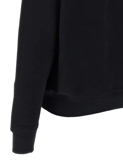 Ami Alexandre Mattiussi Ami Paris Ami De Coeur Crewneck Sweatshirt In Black