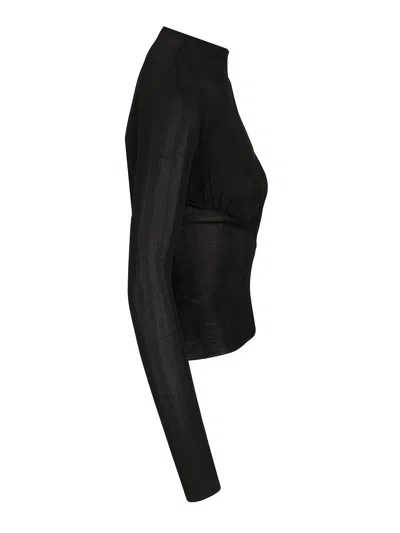 Self-portrait Self Portrait Women Cut Out Knit Top In Black