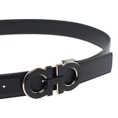 Ferragamo Reversible And Adjustable Gancini Belt