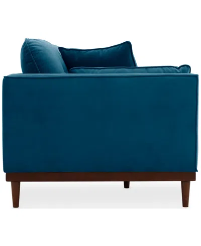 Macy's Hazelynn Fabric Sofa, Exclusively At Macys In Blue