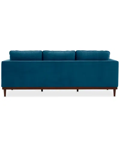Macy's Hazelynn Fabric Sofa, Exclusively At Macys In Blue
