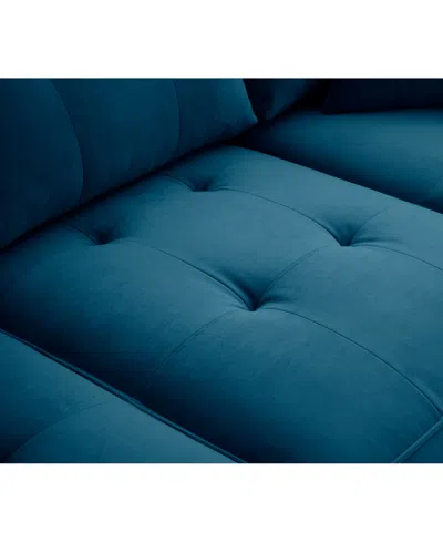 Macy's Hazelynn Fabric Sofa, Exclusively At Macys In Blue