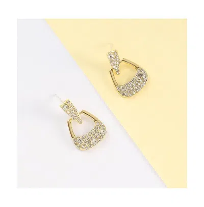 Sohi Women's Bling Drop Earrings