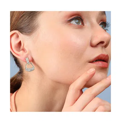 Sohi Women's Bling Drop Earrings