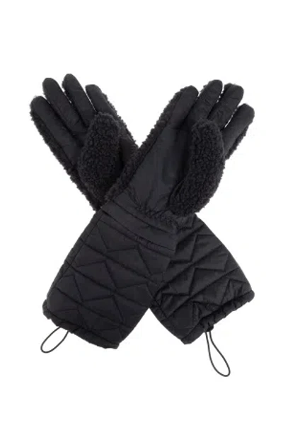 Ugg Faux-fur Trim Gloves
